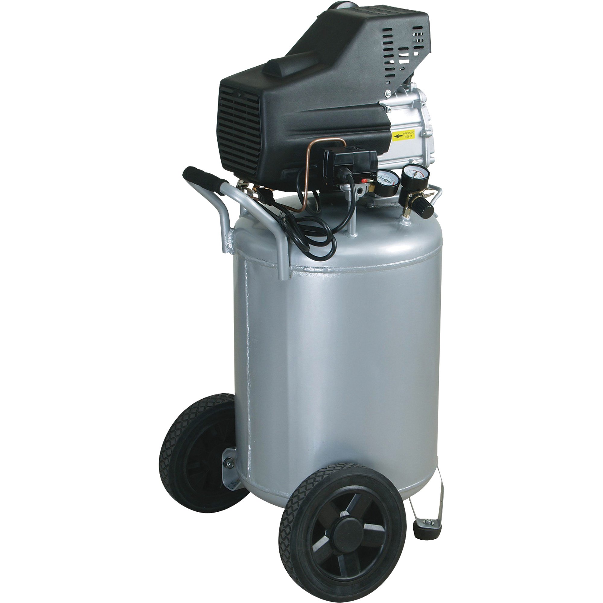 Portable Vertical Air Compressor — 3 HP, 21 Gallon Tank